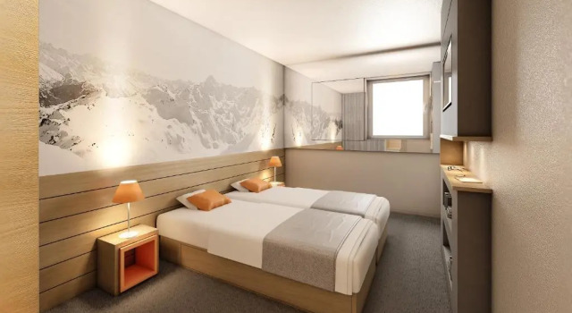 Трёхместный номер Standard Hôtel Club MMV Les Brévières