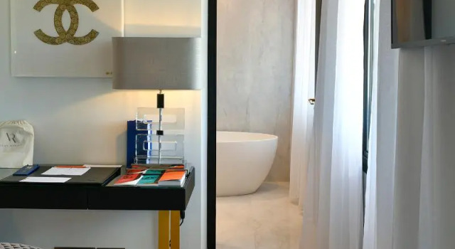 Двухместный номер Deluxe с видом на море Hôtel Restaurant le Touring