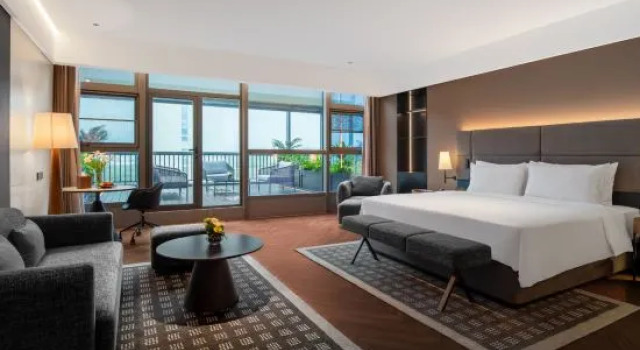 Люкс с видом на сад IntercityHotel Shanghai Pujiang Center