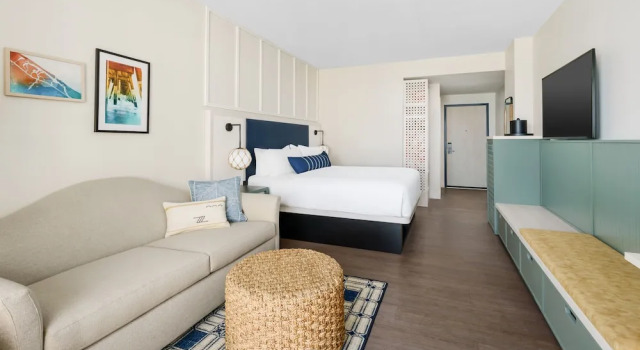 Двухместный номер Standard с балконом и с видом на закат Holiday Inn Resort Lumina on Wrightsville Beach by IHG