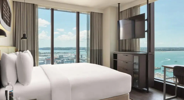 Двухместный номер Standard с видом на гавань Hotel Indigo Auckland by IHG