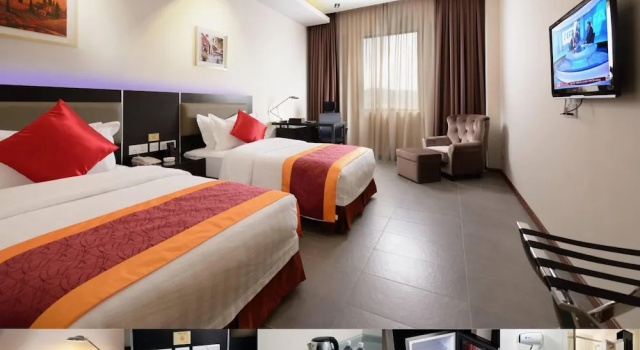 Двухместный номер Deluxe E-RED HOTEL KUANTAN