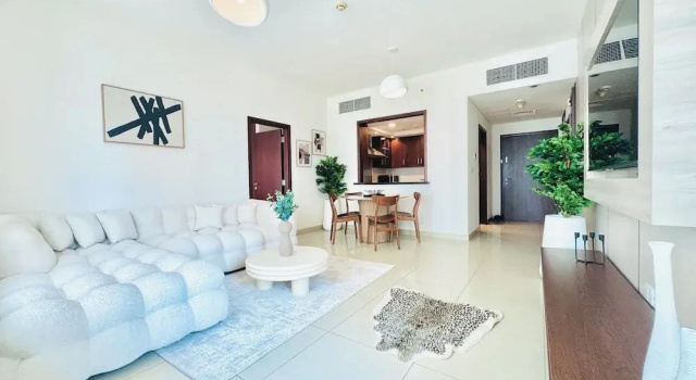 Venduras Chic 1BR near Burj Khalifa, Забронировать Апартаменты/квартира Отели Эмирата Дубая с парковкой, рядом с SEGA Republic, Парковка