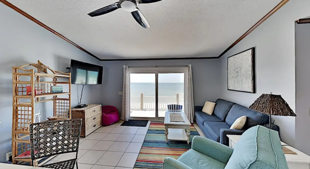 Beachfront Sun-kissed West - 1 Mile To Kiva Dunes 2 Bedroom Duplex, Boek Appartement Gulf Highlands 