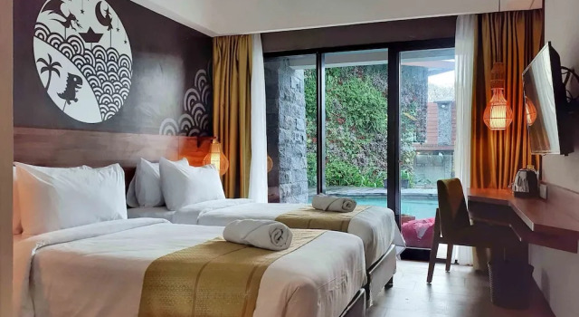 Superior Casal quarto The Batu Villas
