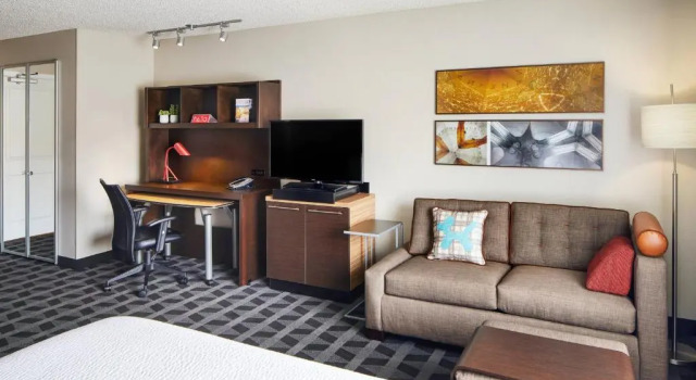 Двухместная Studio Suite TownePlace Suites by Marriott Tempe