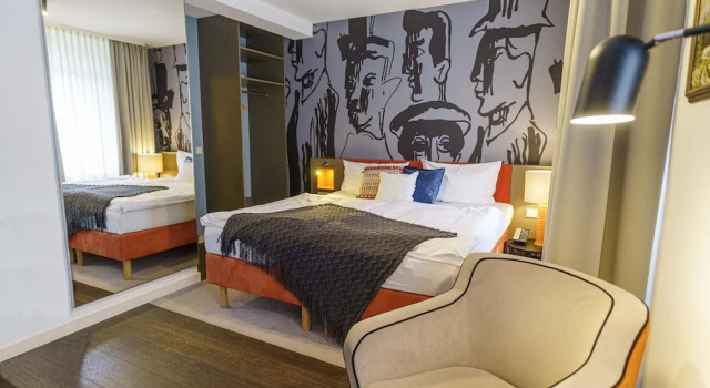 Двухместный номер Superior с видом на город Tante ALMAs Bonner Hotel