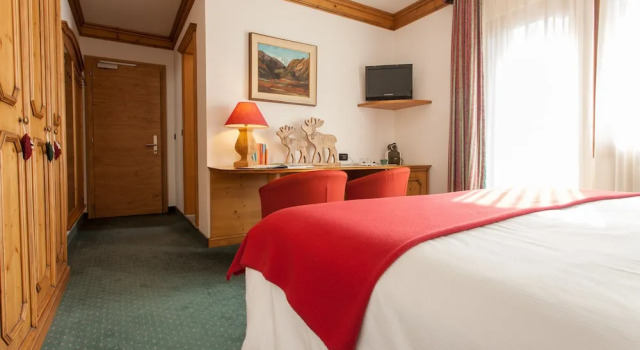 Двухместный номер Deluxe с балконом Hotel Vallée Blanche Courmayeur