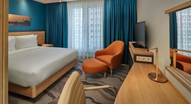Двухместный номер с видом на город Hampton by Hilton Berlin City Centre Alexanderplatz