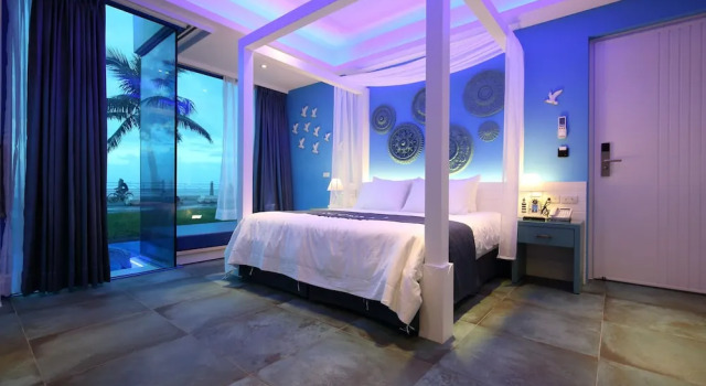 Двухместный номер Standard с балконом и с видом на море Hualien S.E.A. B&B