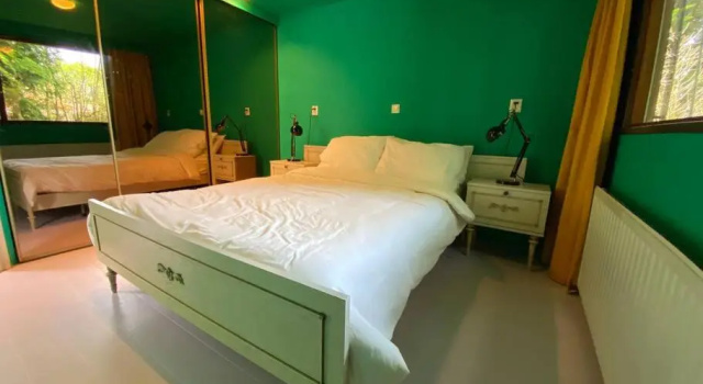 Kleurrijk huisje voor 5-personen op de Veluwe, Rezerwuj Hotel Hotele w Veluwe z parkingiem, Parking