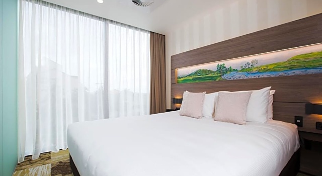 Четырёхместные апартаменты Superior с 2 комнатами Novotel New Plymouth Taranaki