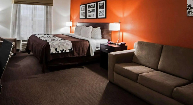 Люкс c 1 комнатой Sleep Inn & Suites Elk City Route 66