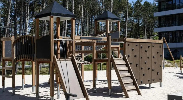 Коттедж Parque Komfort i Spok j Blisko pla y