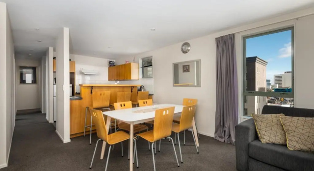 Апартаменты Spacious 2 Bedroom Apartment Downtown Christchurch