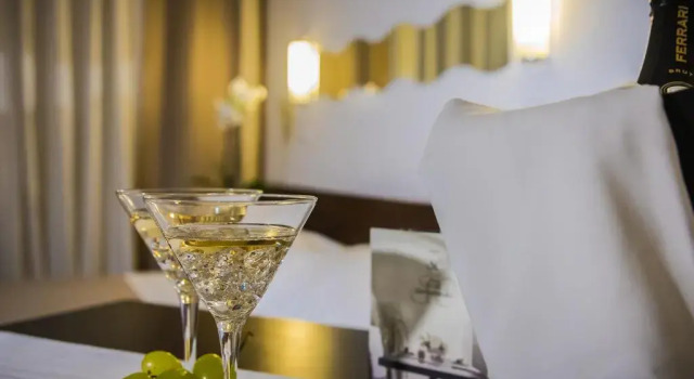 Одноместный номер Standard с балконом и с красивым видом из окна Hotel Santa Chiara