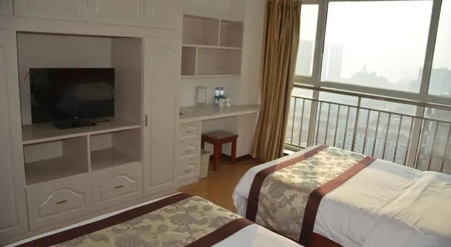 Двухместный номер Standard GreenTree Inn Weihai North Qingdao Road Express Hotel