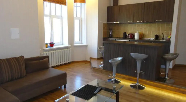 Апартаменты Deluxe Lāčplēša Central Apartments