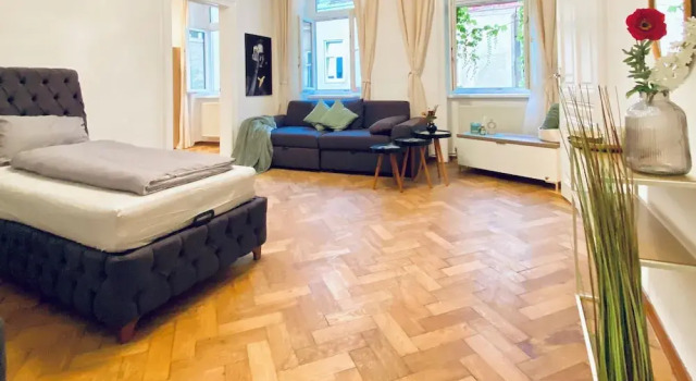 Апартаменты Cozy 2BR Apartment Close to Westbahnhof