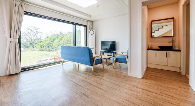 Вилла с 3 комнатами Jeju Damongchae Pension