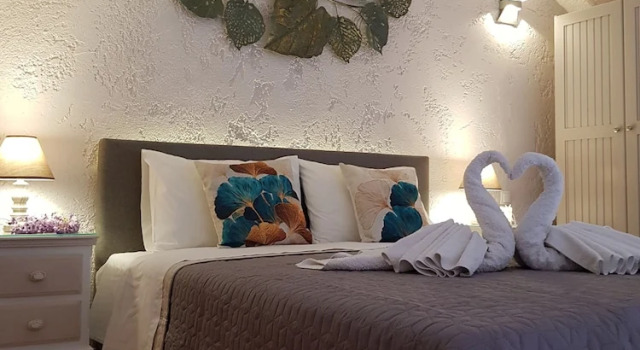 Номер Standard Дуплекс с красивым видом из окна Virvilis Apartments