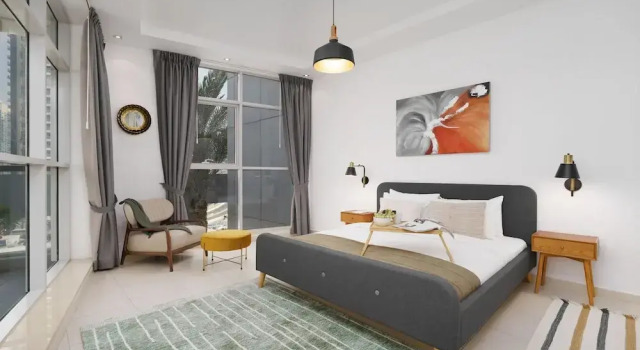 Maison Privee - Bright & Trendy Apt Steps Away from JBR Beach, Забронировать Апартаменты/квартира Джумейра , рядом с Международный яхт-клуб Дубая