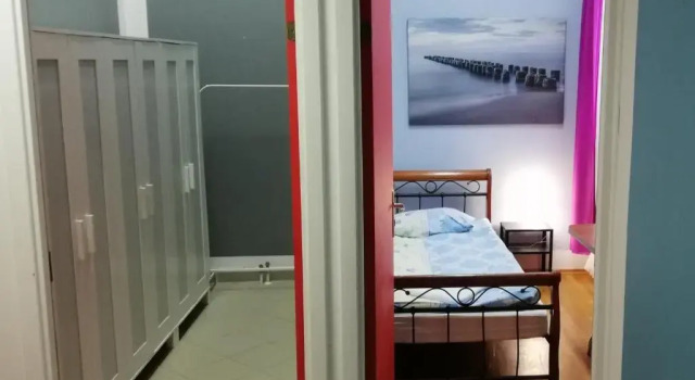 Кровать в общем номере Great Polonia Beach & Molo