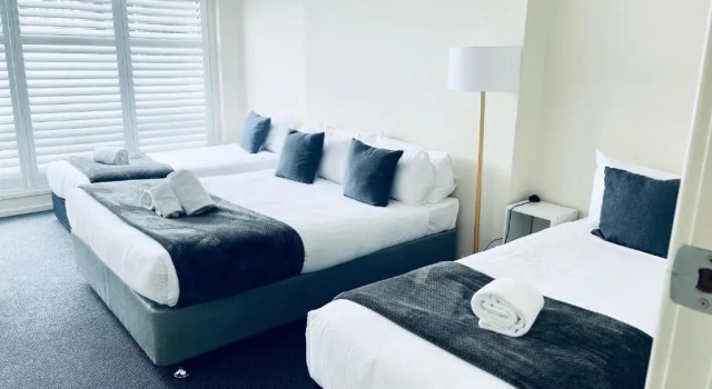 Апартаменты с 2 комнатами The Astor Hotel Motel