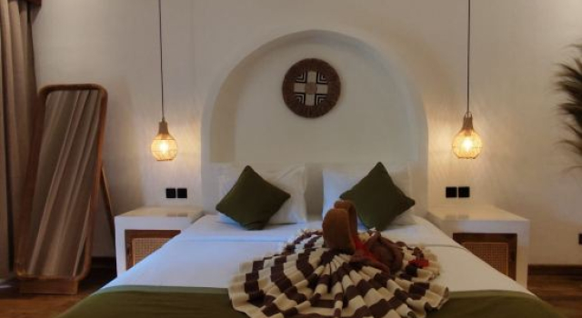 Двухместный номер Deluxe с балконом и с красивым видом из окна Jungle Haven Ubud - Formerly Desak Putera Cottages