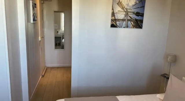 Двухместный номер Standard с видом на море Hôtel de la Plage