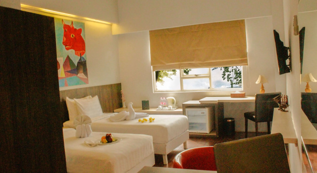Executive Twin room Kyriad Arra Hotel Cepu