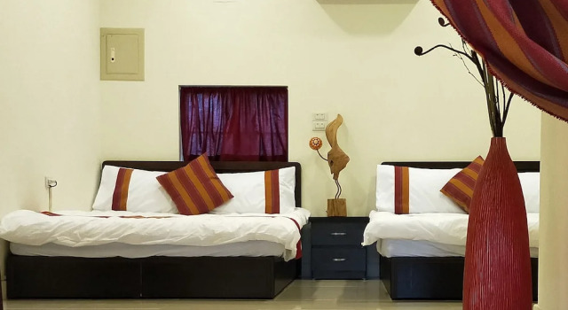 Четырёхместный номер Standard с видом на сад CiKaSuAn Camping Bed and Breakfast