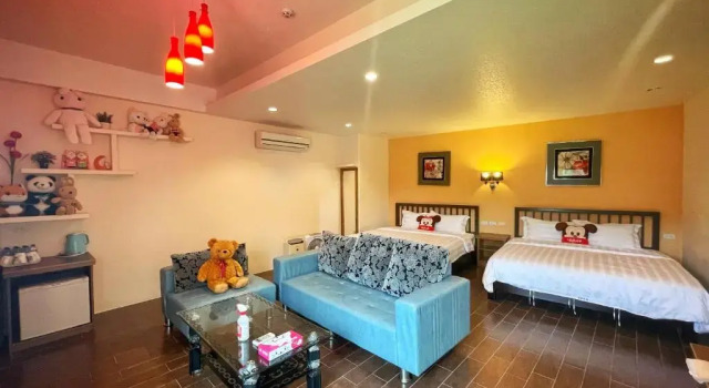 Люкс Deluxe Wonderful Kenting Hostel