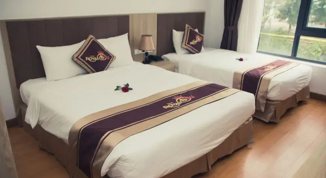 Двухместный номер Deluxe с видом на горы Gia Le Hotel