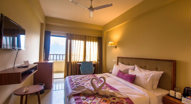 Double suite avec balcon Mount Himalayan Hotel