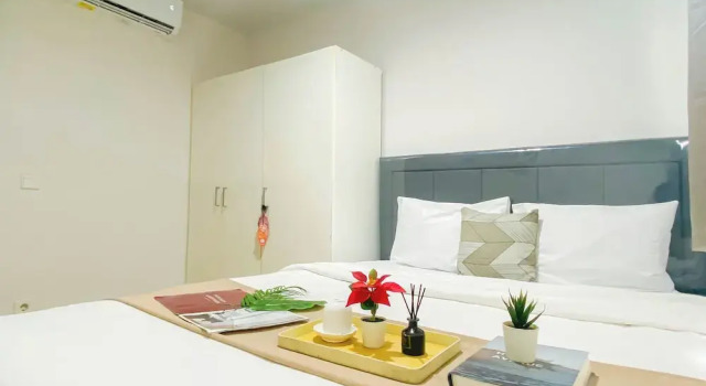 Appartamento Standard Simple 2Br At Azalea Suites Apartment