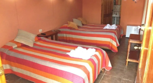 Кровать в общем номере Hotel Forest Dreams Manakin