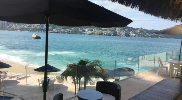 Студия с балконом и с видом на море Apartamento Estrella Del Mar Acapulco