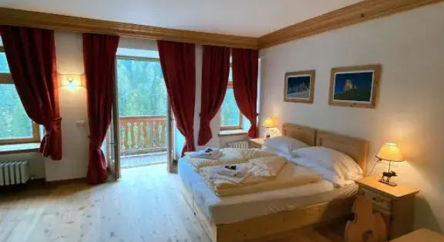 Двухместный номер Deluxe с балконом Rifugio Ospitale