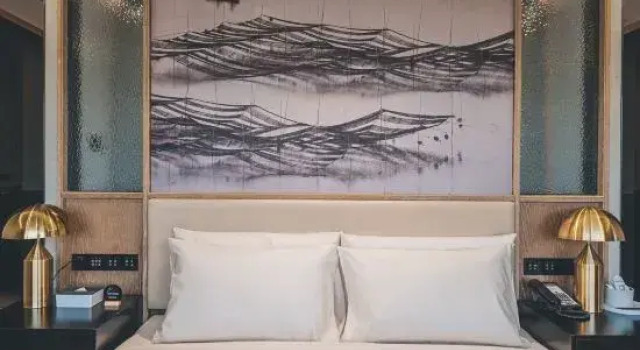 Люкс Deluxe Atour Hotel Xiamen Convention and Exhibition Center Sea View Villa