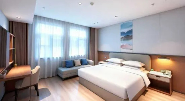 Люкс с видом на сад Yunhu Shanju Hotel