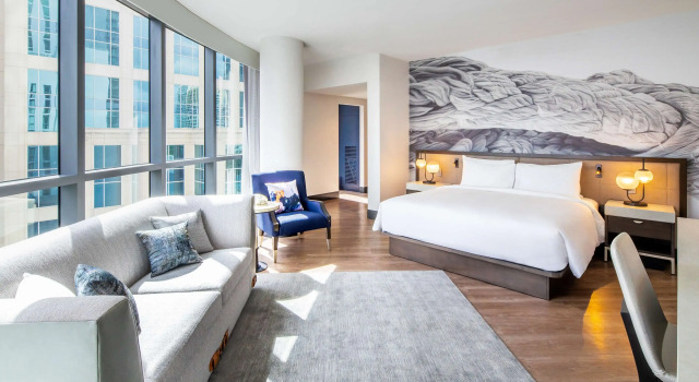 Двухместный номер Deluxe Hyatt Centric Las Olas Fort Lauderdale