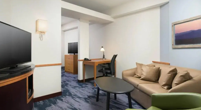 Студия Fairfield Inn & Suites Chattanooga I-24/Lookout Mountain