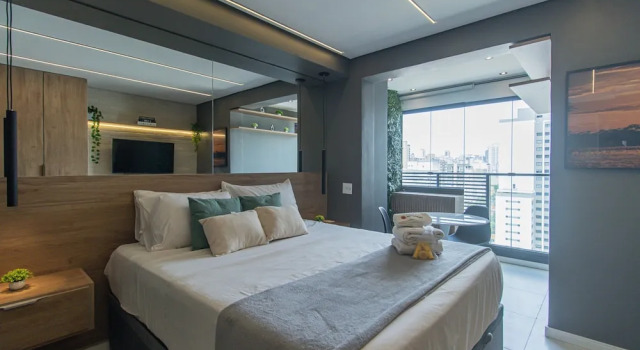 Апартаменты Elegance and Comfort - Close to Allianz Parque Sp-p2202b