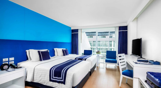 Двухместный номер Deluxe Blue Cabin Hotel Formerly A-ONE New Wing Hotel
