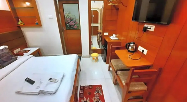 Двухместный номер Economy с видом на реку Hotel Temple On Ganges