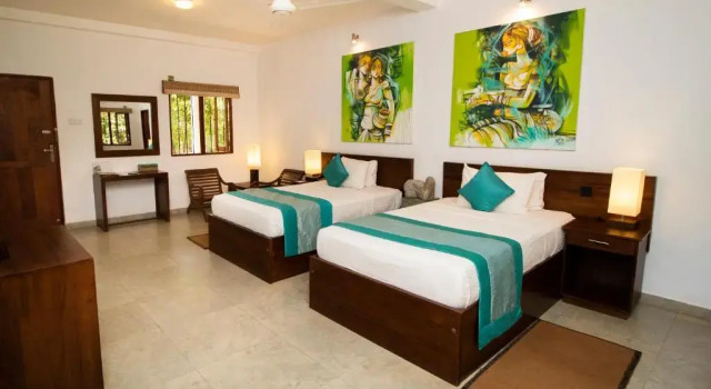Двухместный номер Deluxe с красивым видом из окна Amaara Forest Hotel Sigiriya