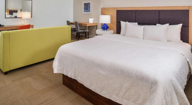 Двухместный люкс Hampton Inn Raleigh Clayton I-40 Garner