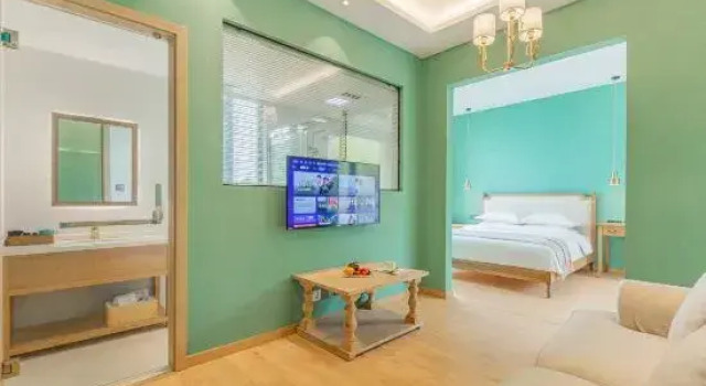 Семейный люкс с балконом Moganshan Yinsu Garden Camping Holiday Villa