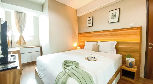 Апартаменты Standard Wonderful And Homey 2Br Apartment At Springhill Terrace Residence